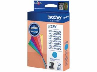 Brother LC223C cyan blækpatron 550 sider - LC223C - original