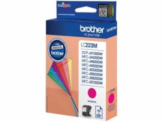 Brother LC223M magenta blækpatron 550 sider - LC223M - original