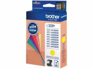 Brother LC223Y gul blækpatron 550 sider - LC223Y - original