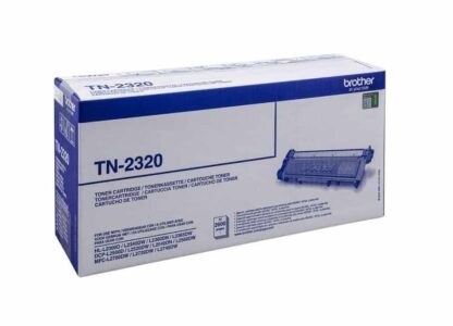 Brother TN2320 sort toner 2.600 sider - TN2320 - original