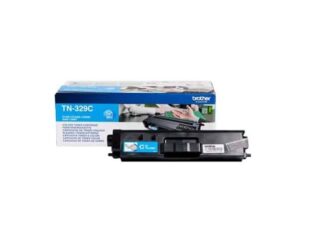 Brother TN329C cyan toner 6.000 sider - TN329C - original