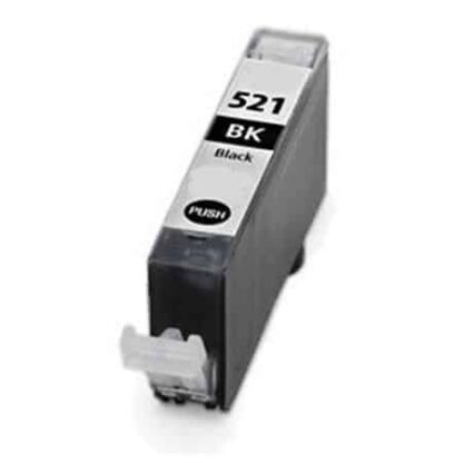 Canon CLI-521BK sort blækpatron 10ml - Kompatibel