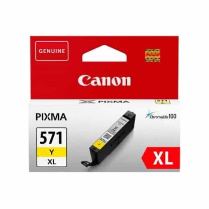 Canon CLI-571XLY gul blækpatron 11ml - 571XLY - original