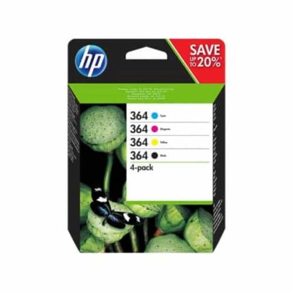 Combo pack! HP 364 BK-C-M-Y blækpatron - N9J73AE - original