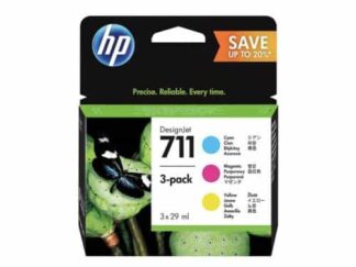 Combo pack! HP 711 BK-C-M-Y blækpatron 87ml - P2V32A - original