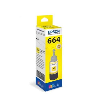 Epson T6644 gul blækrefill 70ml - C13T664440 - original