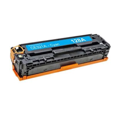 HP 128A cyan toner 1.300 sider - Kompatibel