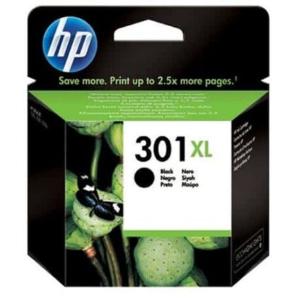 HP 301XL sort blækpatron 8 ml - CH563EE - original