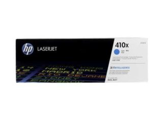 HP 410X cyan toner 5000 sider - CF411X - original