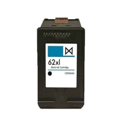 HP 62XL sort blækpatron 18 ml - C2P05AE#UUS - Kompatibel