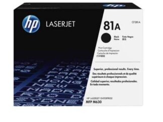 HP 81A sort toner 10.500 sider - CF281A - original