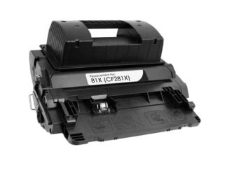 HP 81X sort toner 25.000 sider - Kompatibel