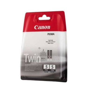 Multi pack! Canon PGI-5BK sort blækpatron 2x26ml - 0628B030 - original