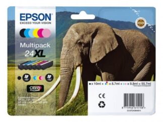 Multi pack! Epson 24XL BK-C-M-Y blækpatron - C13T24384011 - original