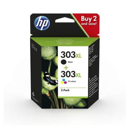 Multi pack! HP 303XL BK-C-M-Y blækpatron 22 ml - 3YN10AE - original