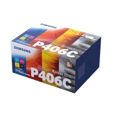 Multi pack! Samsung CLT-P406C BK-C-M-Y toner 4.500 sider - SU375A - original