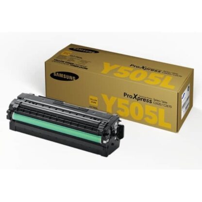 Samsung CLT-Y505L gul toner 3.500 sider - CLT-Y505L/ELS - original