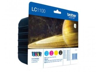 Value pack! Brother LC1100VALBP BK-C-M-Y blækpatron 32ml - LC1100VALBP - original