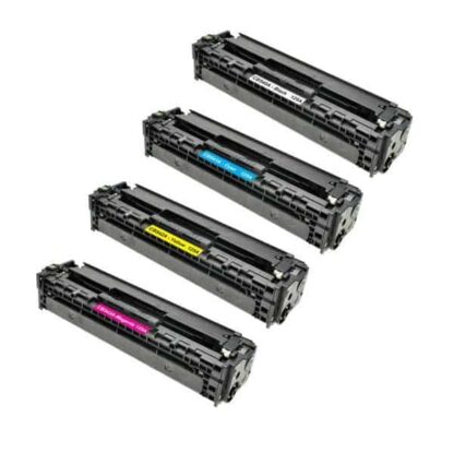 Rabat sæt! HP 125A - 4 farver BK-C-M-Y - Kompatibel