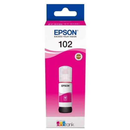 Epson 102 magenta blækrefill 70 ml |C13T03R340| original