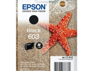 Epson 603 sort blækpatron 3.4 ml |C13T03U14010| original