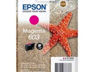 Epson 603 magenta blækpatron 2.4 ml |C13T03U34010| original