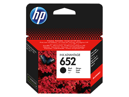 HP 652 sort blækpatron 360 ml |F6V25AE| original