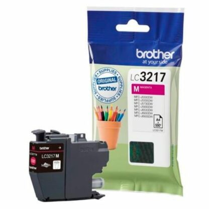 Brother LC3217M magenta blækpatron 550 sider original - LC3217M