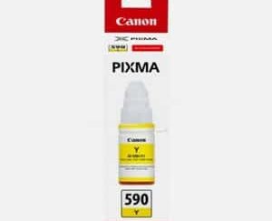 Canon GI-590Y gul blækrefill 70 ml original - 1606C001