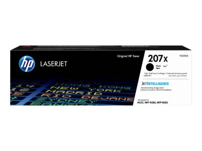 HP 207X sort toner 3.150 sider original - W2210X