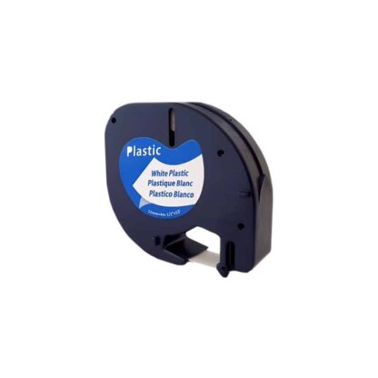 Dymo 91201 sort plastiktape 12 mm - Kompatibel S0721610