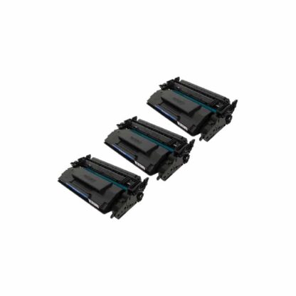 HP 87A Rabattpaket! 3 Stck. schwarz toner 27.000 seiten totalt - Kompatibel - CF287A