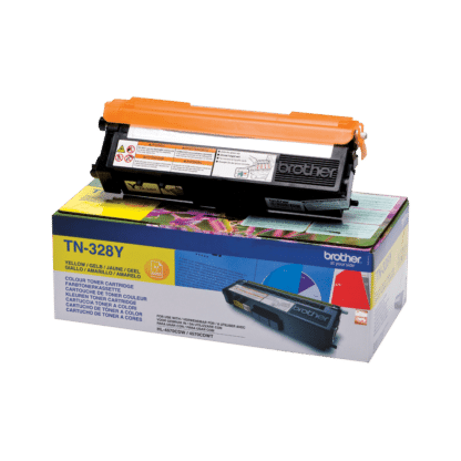 Brother TN328Y gelb toner 6.000 seiten - original TN328Y