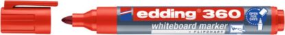 EDDING e-360 Whiteboard-Marker, 1,5-3mm, rot, 10 Stk.