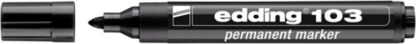 EDDING Permanentmarker e-103, 1,5-3mm, schwarz, 10 Stk.