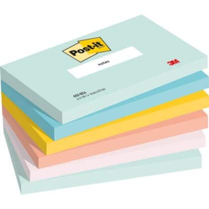 Haftnotizen Post-it®, BEACHSIDE, 76x127mm, 6x100 Blatt 1 PA