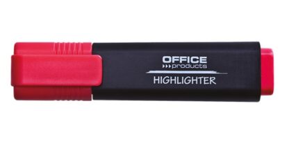 Textmarker OFFICE PRODUCTS, 1-5mm (Strichstärke), rot, 10 Stück