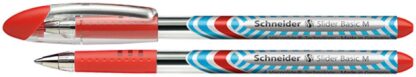 Schneider Slider Basic Stift, M, Rot, 10 Stück