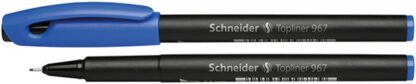 Fineliner SCHNEIDER Topliner 967, 0,4 mm, blau, 10 Stück