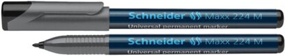 Universal Permanentmarker SCHNEIDER Maxx 224, M, 1,0mm, schwarz, 10 Stk.