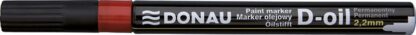 Olmarker DONAU (D)-Oil, rund, 2,2 mm, rød, 1 Stk.