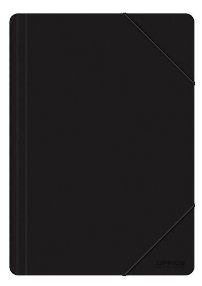 Elastische Mappe A4 500 Mikron schwarz 1 Stk.