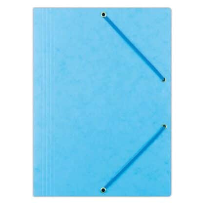 Elastische Mappe A4 hellblau 390 g/m² 10 Stk.