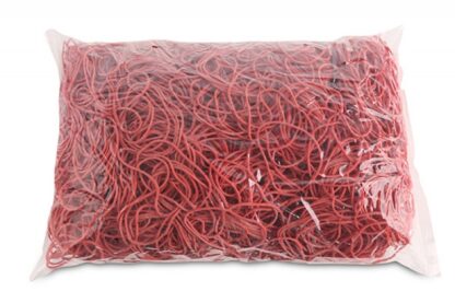Gummibänder Rot 50mm 1,5x1,5mm 1000g 1 Stk.