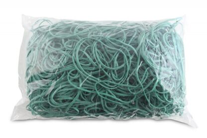 Gummiband grün 80mm 1,5x3mm 1000g 1 Stk.