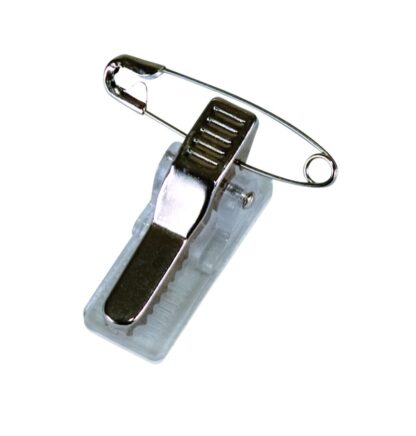 Clips mit Sicherheitsnadeln für ID-Marken, 1 Stk.