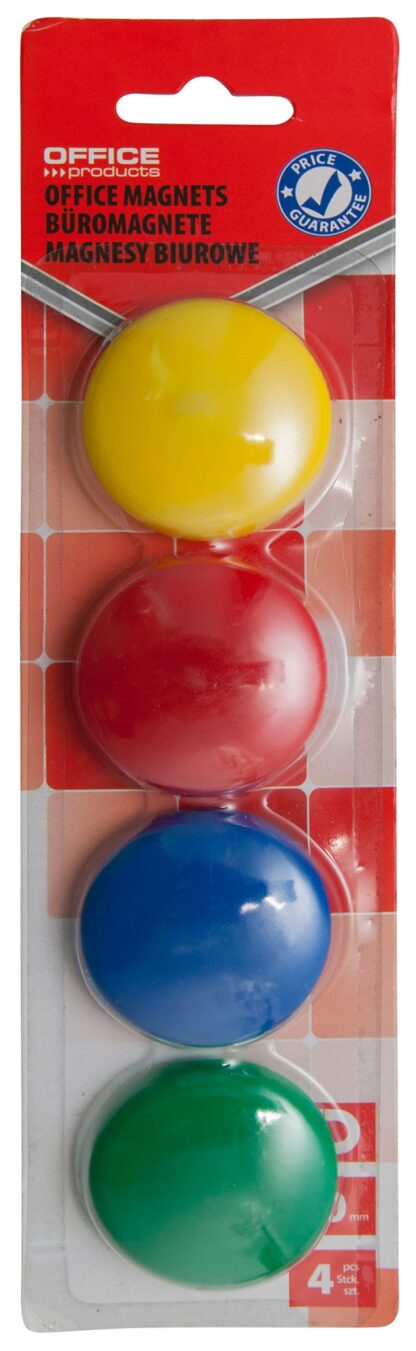 Display-Magnete Rund 40mm Sortierte Farben 1 Stk.