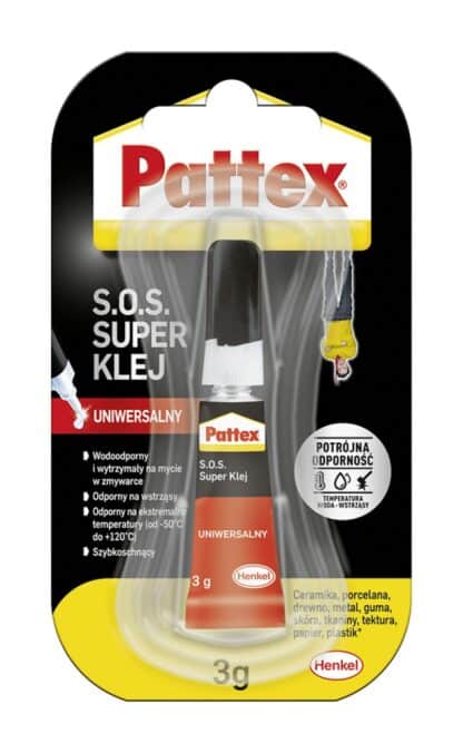 Universalkleber Super Pattex S.O.S. 3g Schnell trocknend 1 Stk.