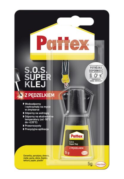 Kleber mit Pinsel Super Pattex S.O.S. 5g 1 Stk.