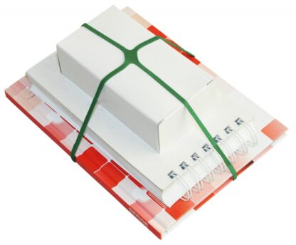 Gummiband grün 100mm 1,5x4mm 1000g 1 Stk.
